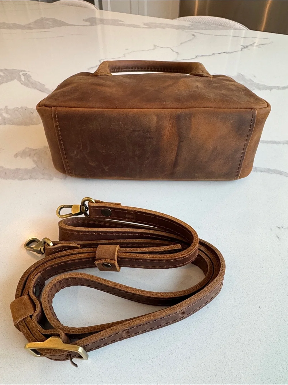 Portland Leather Goods Grace Doctor Bag mini small size
